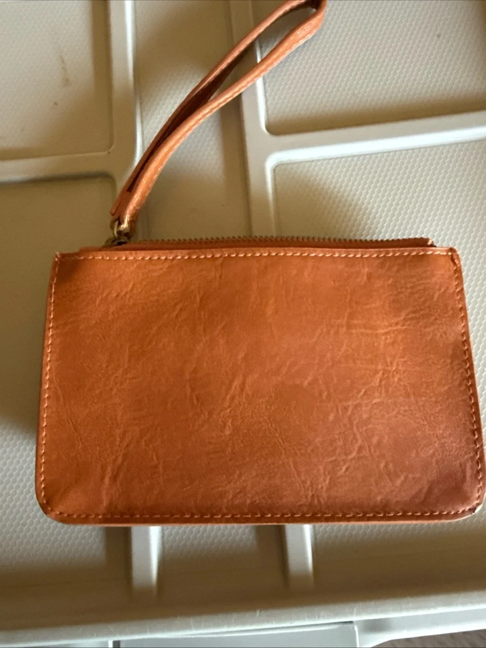 Universal Thread Wristlet Brown /Rust Clutch Wallet - Women